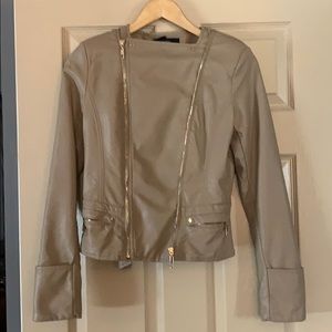 Leather-ette jacket